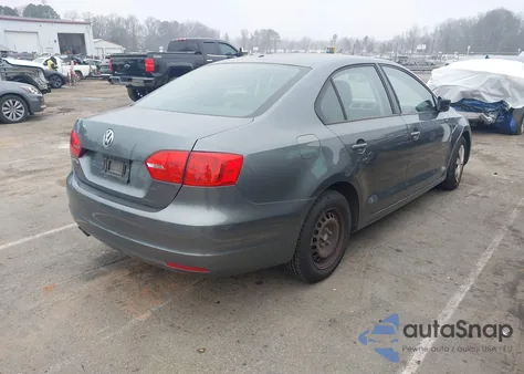 2014 Volkswagen Jetta 2.0L S z USA, uszkodzony, nr VIN 3VW2K7AJ9EM307798